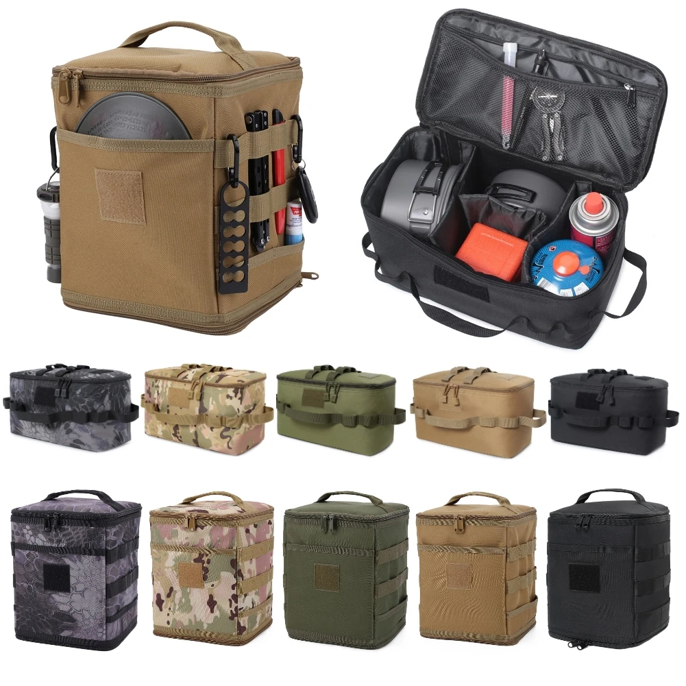 Camping Cooking Organizer - Tactische Pouch Camping Opbergtas Kookgerei Organizer
