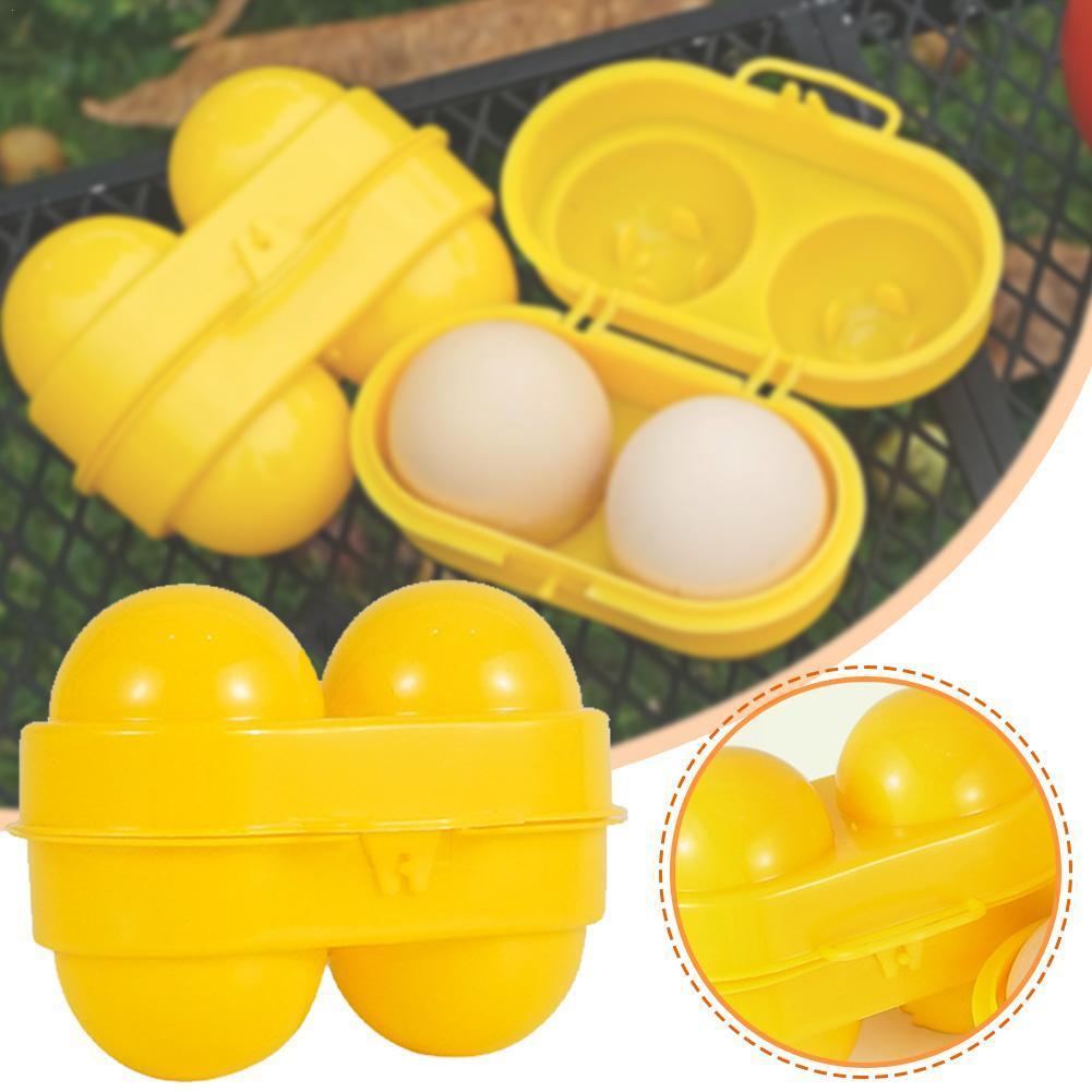 Camping Cooking Container - 2 Raster Ei Opbergdoos Container Draagbare