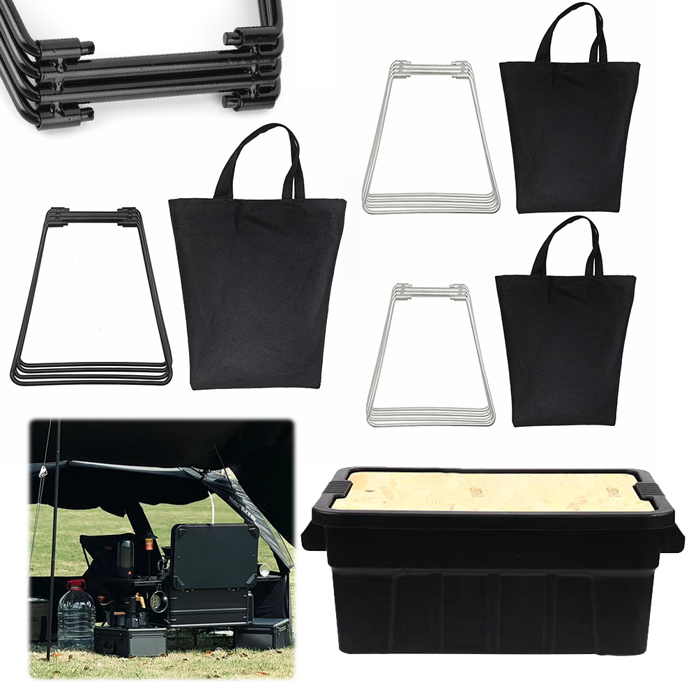 Camping Opvouwbare Metalen Sta - Camping Cooking Organizer recensie en prijs