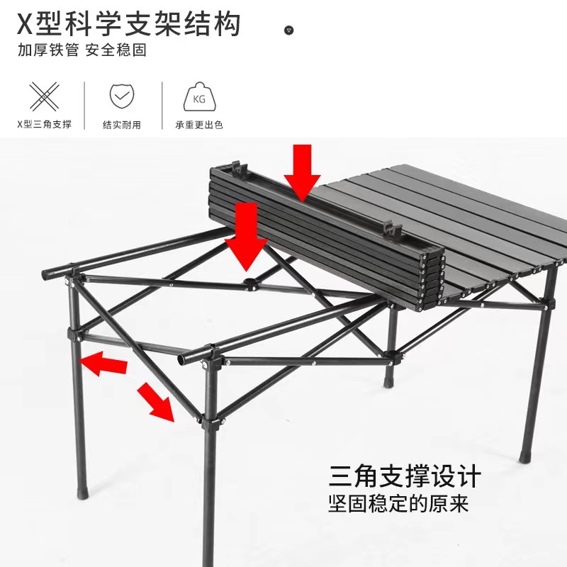 Vouwbare draagbare buitentafel - Camping Cooking Table recensie en prijs