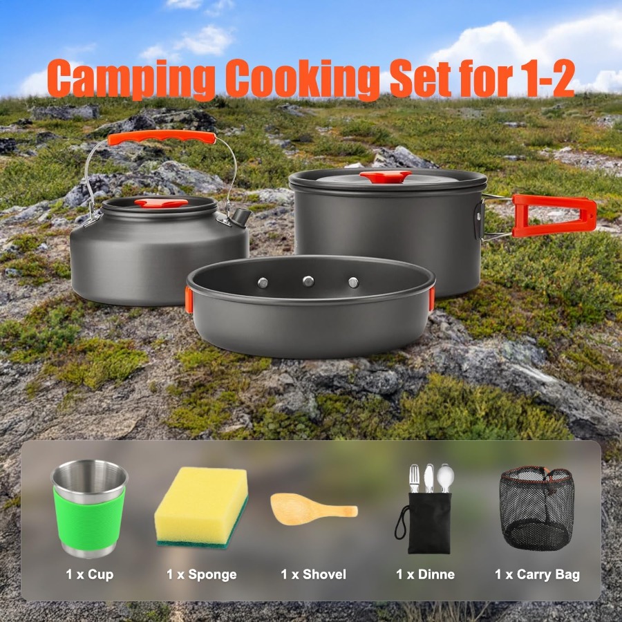 Campingkookgerei: 35oz antiaan - Camping Hiking Cooking recensie en prijs