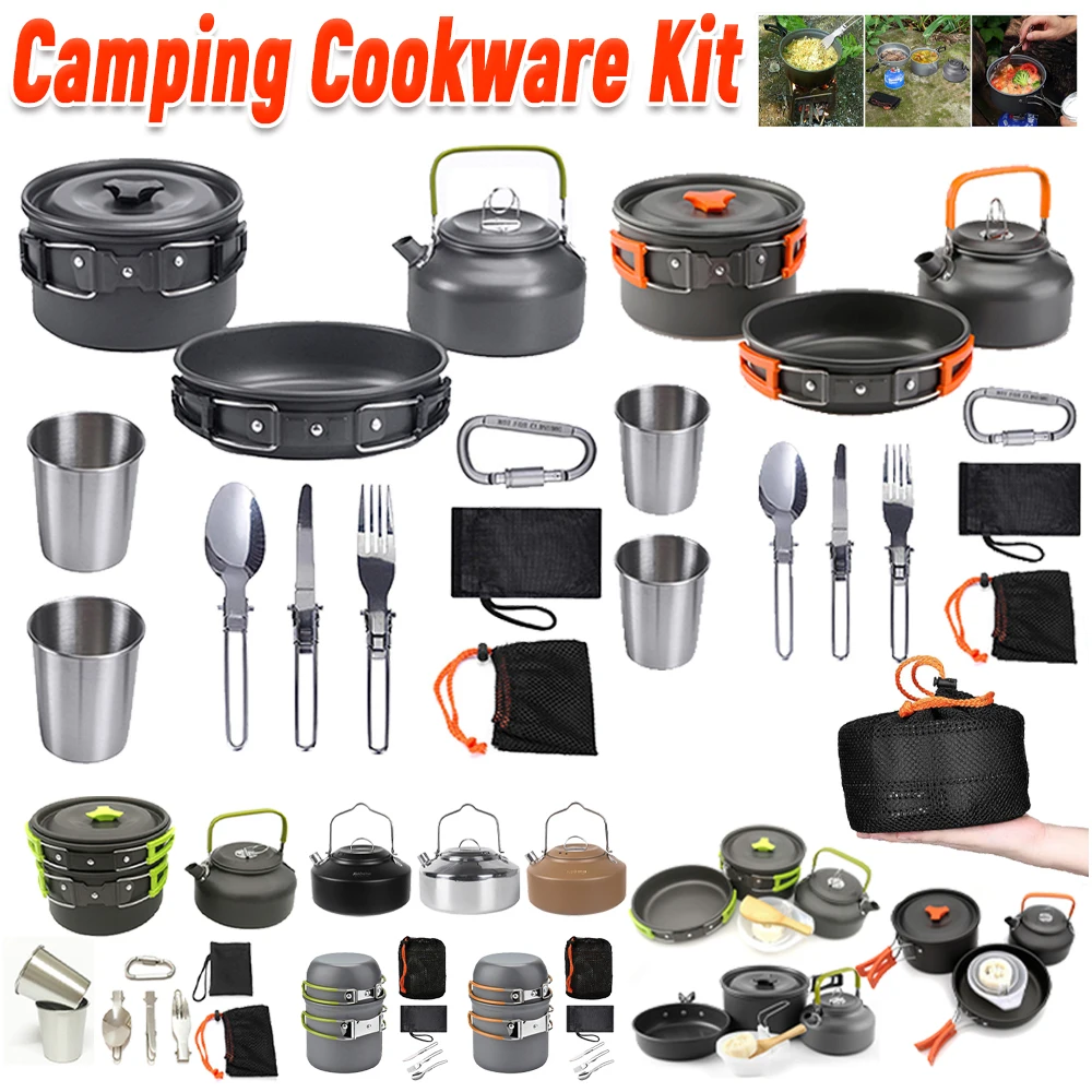 Campingkookgerei Set Ketel Pot - Camping Hiking Cooking recensie en prijs
